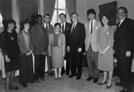 Boston Adult Literacy Fund history image with Donor Barbara