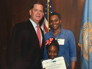 scholar with daughter first literacy blog