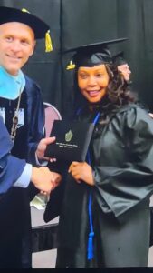 Yves First Literacy Scholar Mt Wachusett Graduation Photo