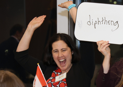 2024-spelling-bee-Jennifer-cheering-first-literacy-blog