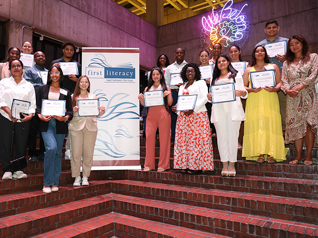 Twenty-six Adult Learners Honored at Scholarship Ceremony Hosted by the Office of Boston Mayor Wu